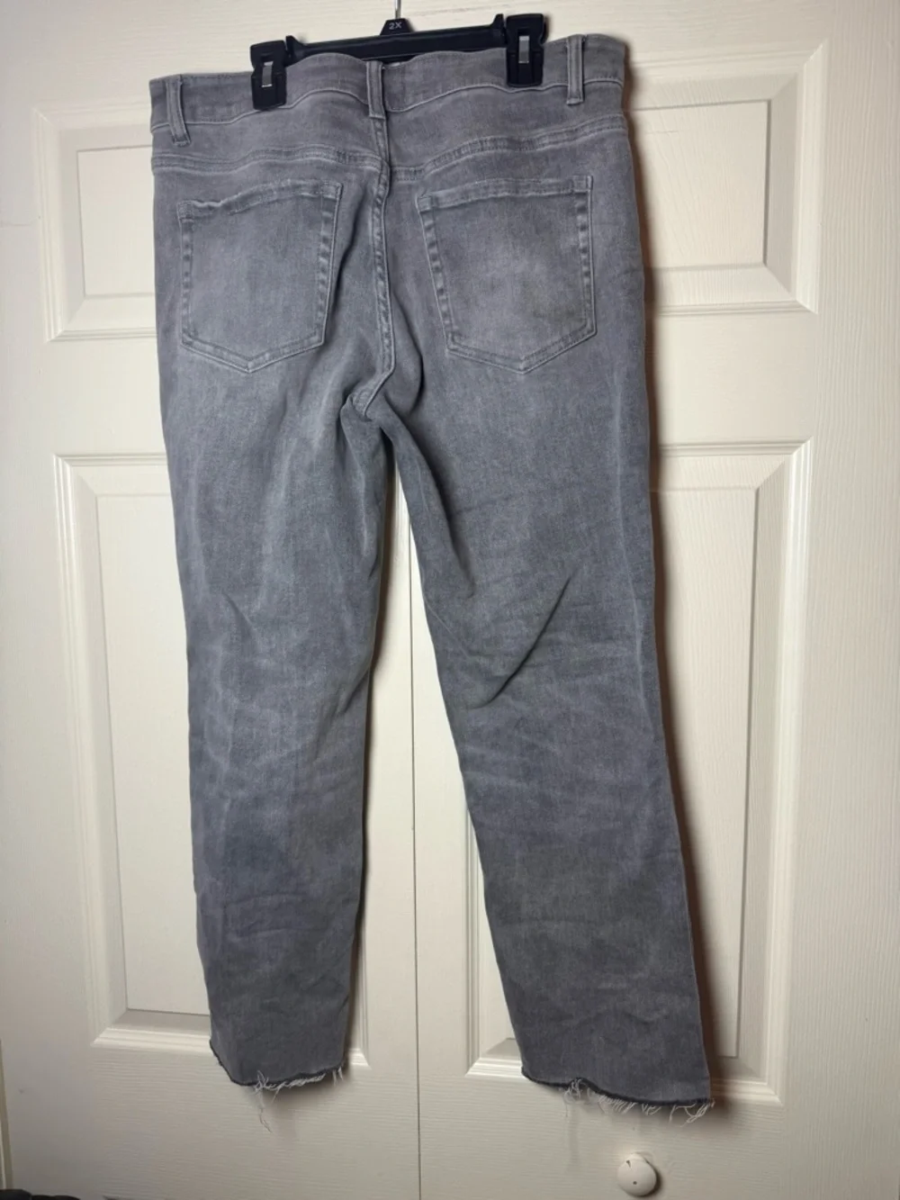 Vervet‎ Blue High Rise Cropped Flare Stretch Jeans